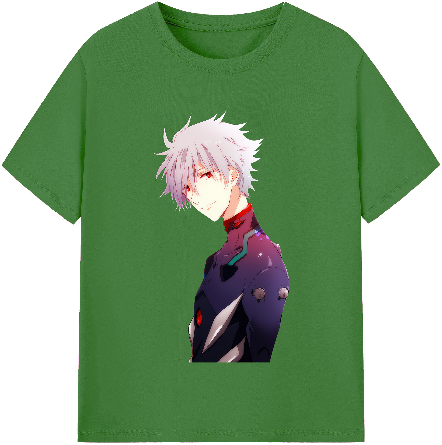 （画像用） EVA 新世紀エヴァンゲリオン レディースカジュアルプリントTシャツ（綿100％）